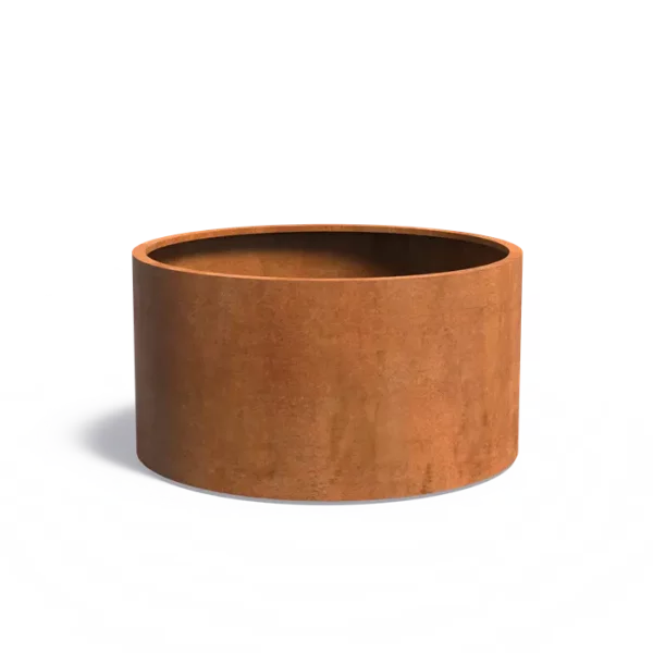 Jardinière en Acier Corten CIRCULAIRE