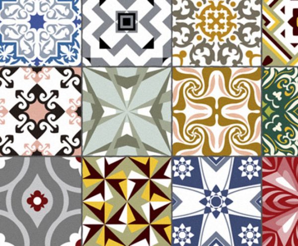 Dalle céramique NORTH PATCHWORK